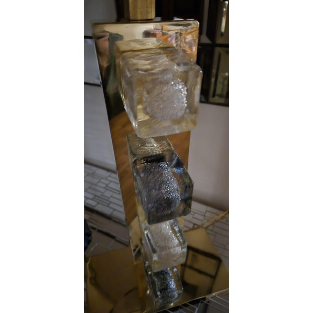 Brass and Murano Glass Table Lamp from Justfurnituress SRL For Sale - Image 18 of 18