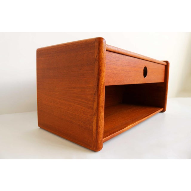 Danish Floating Wall Cabinet by Kai Kristiansen for Vildbjerg Møbelfabrik, 1960s For Sale - Image 4 of 14