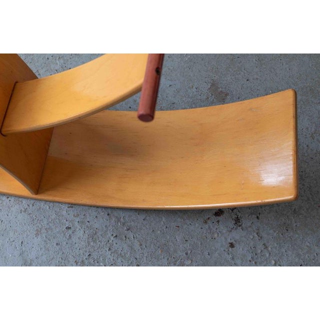 Vintage Child's Rocking Horse Chair For Sale - Image 4 of 16
