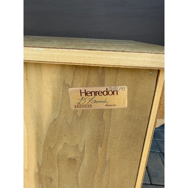 Tan 1990s Henredon French Regency Charles X Burl Wood Nightstands, Pair For Sale - Image 8 of 12