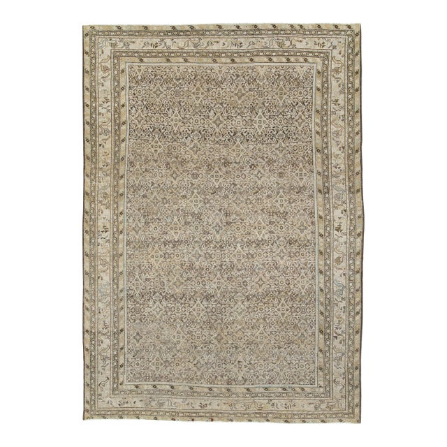 Antique Persian Malayer Carpet For Sale