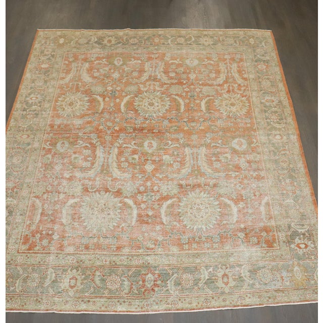 Early 20th Century Antique Zabihi Collection Persian Mahal Rug For Sale - Image 5 of 11
