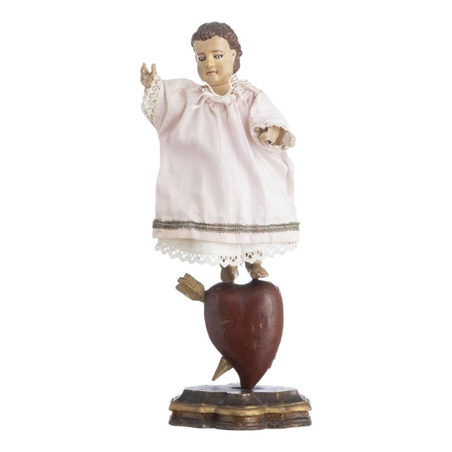 19th Century Infant Jesus Sculpture For Sale