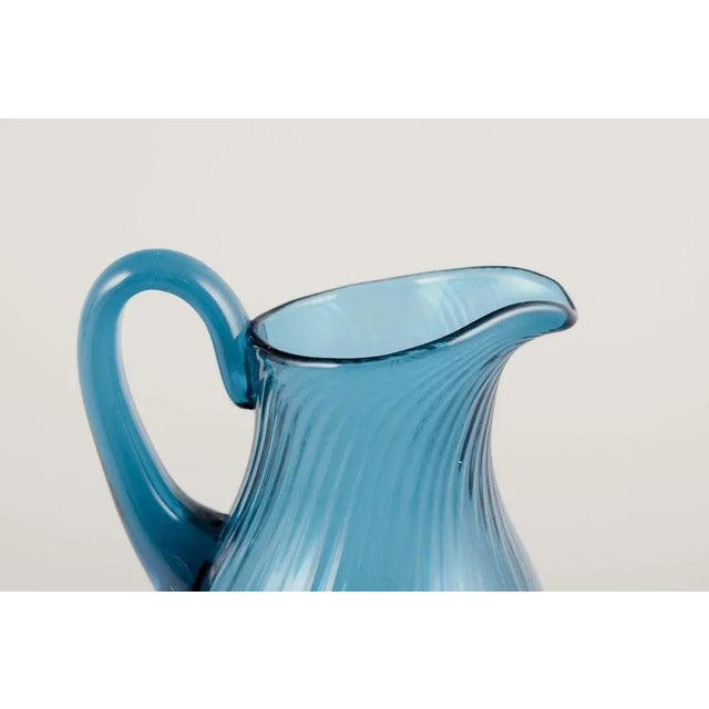 Swedish Glass Jugs by Signe Persson-Melin, 1970s, Set of 2 For Sale - Image 3 of 8