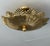 Not Yet Made - Made To Order Pure Brass Flush Mount Ceiling Light | Brushed Brass 4-Light Fixture For Sale - Image 5 of 11