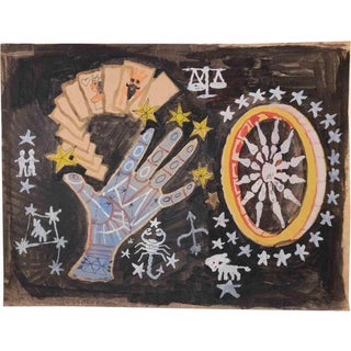 Mino Maccari, The Gipsy: Luck and Love, 1940s, Ink For Sale