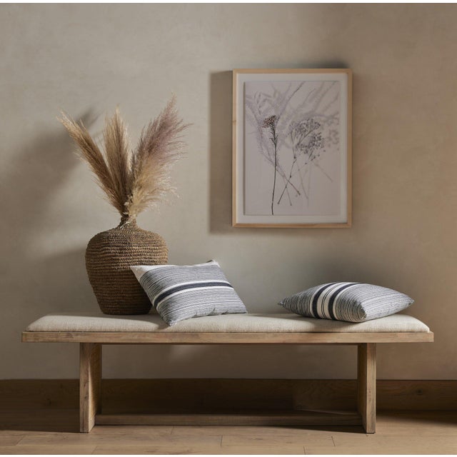 Four Hands Clarita Dining Bench - Thames Cream For Sale - Image 4 of 12