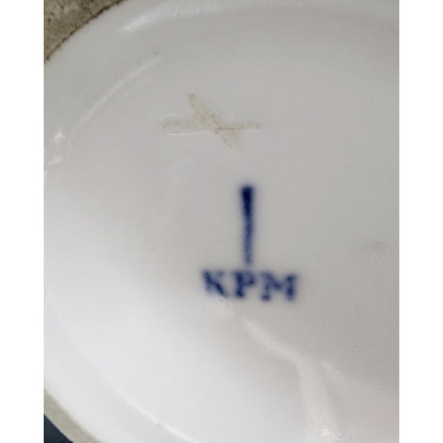 Antique Art Nouveau Factory Second KPM Porcelain Coffee Service for 2 - 7 pcs For Sale - Image 9 of 9