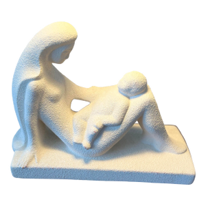 Vintage Royal Haeger “Mother & Child” Ceramic Sculpture