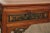 Asian Hardwood Carved Two-Drawer Console Table For Sale - Image 10 of 12