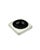 Space Age Black and White Ceramic Ashtray / Vide Poche, Italy 1970s For Sale - Image 4 of 12