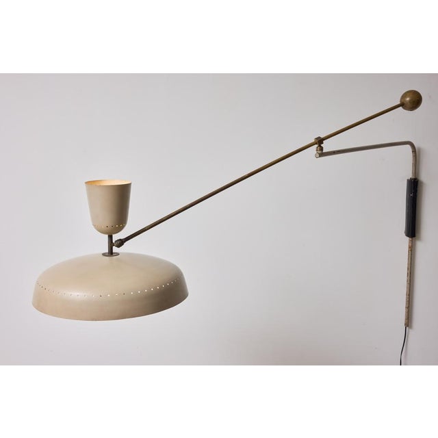 G1 Wall Lamp by Pierre Guariche for Disderot, 1951 For Sale - Image 3 of 17