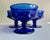 Mid 20th Century Mid 20th Century Set of 4 Colony Glass Co. Crown Cobalt Blue Pedestal Dishes For Sale - Image 5 of 16