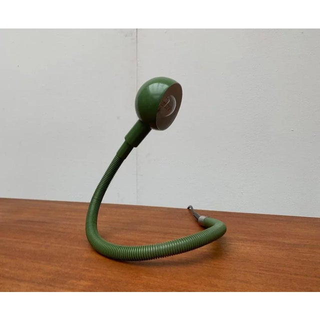 Vintage Italian Space Age Hebi Table Lamp by Isao Hosoe for Valenti Luce For Sale - Image 16 of 18