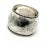 Metal Antique Germany 800 Grade Continental Coin Silver Napkin Rings With Hand Engraved Flowers - a Pair For Sale - Image 7 of 12