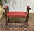 Pink Breton Piano Stool in Walnut, 1930s For Sale - Image 8 of 8