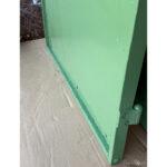 French 19th Century French Garden Gate with New Powdercoat For Sale - Image 3 of 12