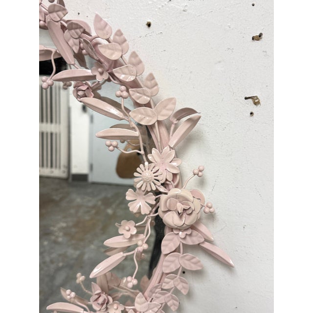 Crate & Barrel Flower Crown Wall Mirror For Sale - Image 12 of 12