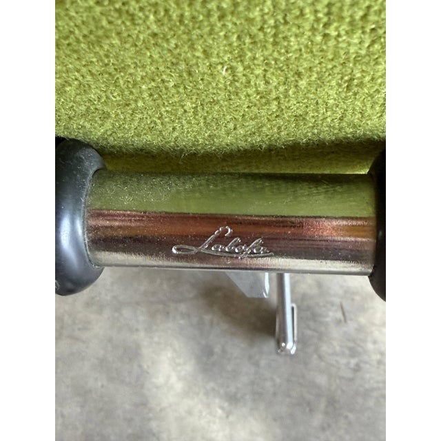 Mid-Century Modern 1950s Original Labofa Swivel Office Desk Chair by Jørgen Rasmussen Denmark For Sale - Image 3 of 10
