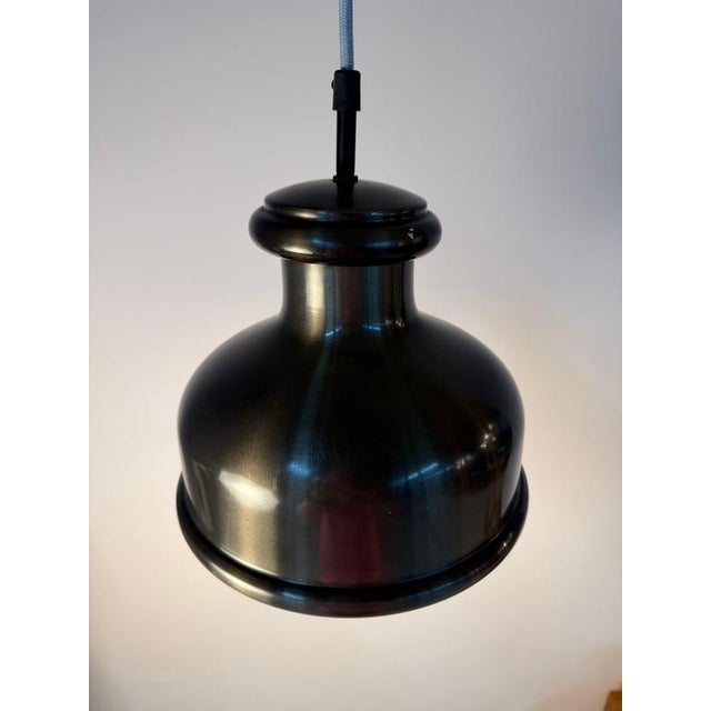 Gray Country Line Pendant Lamp in Anthracite by Sidse Werner for Holmegaard For Sale - Image 8 of 11