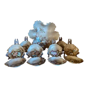 Late 19th Century Rosenthal Nut Service Set- 11 Pieces