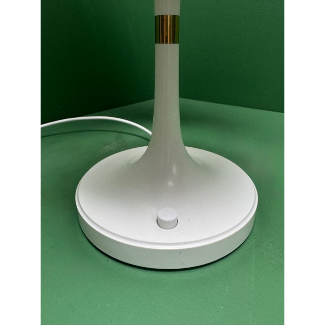 Orange Model 3175 Table Lamp from Erco, 1970s For Sale - Image 8 of 9
