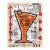 Orange You Tipsy - Original Pop Street Art Acrylic Painting on Newspaper by Gary John For Sale