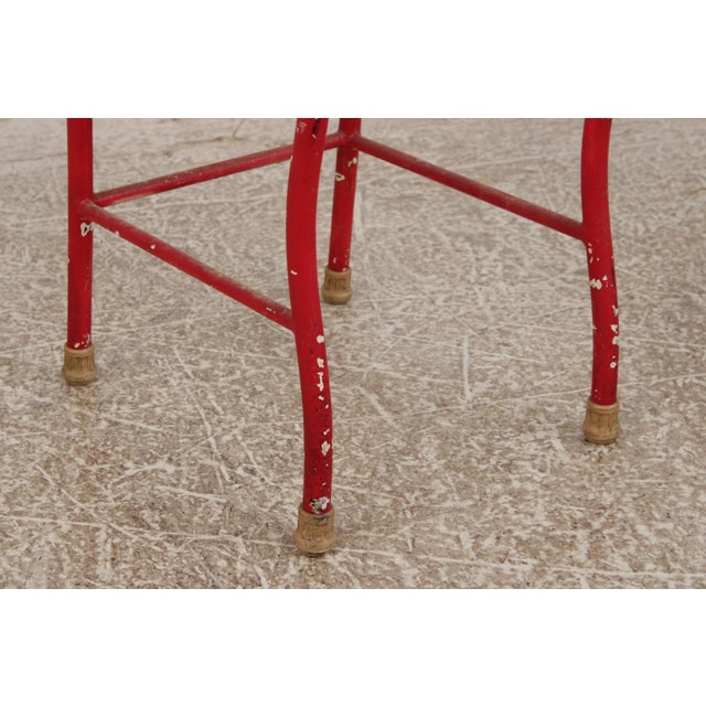 Charney Industrial Metal Chair Sculpture Seat For Sale - Image 12 of 15