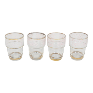 Mid 20th Century Mid-Century Modern Belgian Shot Glasses - Set of 4