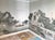 Hand Painted Vintage Indian River Landscape Panoramic Mural Panels For Sale - Image 4 of 4