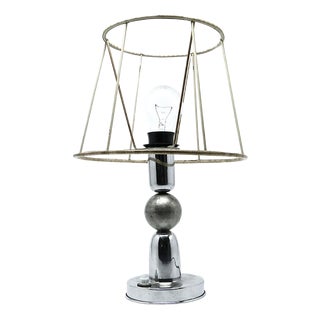 Art Deco Industrial Table Lamp, Belgium, 1970s For Sale