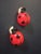 Mid Century Modern Kitschy Ceramic Ladybug Salt & Pepper Shakers- A Pair For Sale - Image 4 of 9