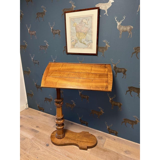 Antique Reading Table, 1890s For Sale - Image 13 of 13