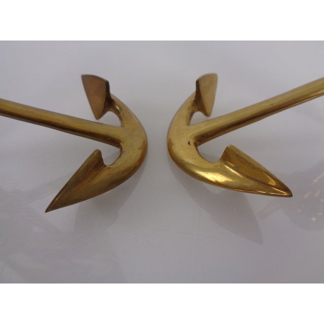 Maritime Anchor Candlesticks in Brass, Germany, 1960s, Set of 2 For Sale - Image 18 of 18