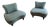 1990s Post Modern Sculptural Lounge Chairs (Pair) For Sale