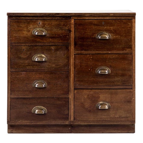English Bank of Drawers For Sale