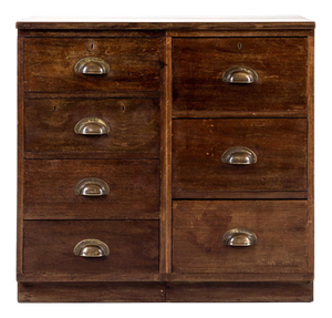 English Bank of Drawers