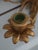 Metal 1990s Pair of Italian Gold Wheat Sheaf Candelabra Wall Sconces For Sale - Image 7 of 12