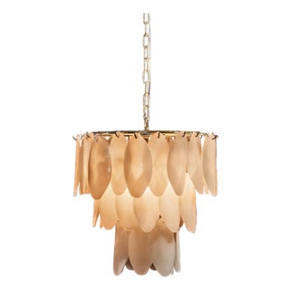 NOIR Lotus Chandelier For Sale