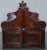Victorian Gothic Walnut Double-Sided Museum Gallery Pew Bench For Sale - Image 12 of 18