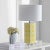 2020s 27 Inch H Table Lamp in Yellow - a Pair For Sale - Image 5 of 9