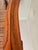 Vintage 1980s Oval Oak Wall Mirror With Walnut Stain, 32.5” X 19” For Sale - Image 4 of 7