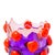 Gaetano Pesce Light Ruby, Clear Purple, Matt Orange Nugget Extracolor Vase by Gaetano Pesce for Fish Design For Sale - Image 4 of 8