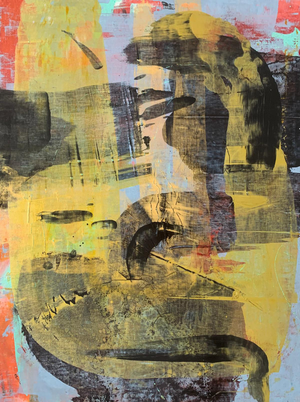 Monika Rossa, Abstraction, 2025, Oil on Canvas