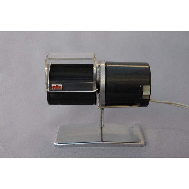 Braun HL 121 Fan by Reinhold Weiss for Braun AG, 1970s For Sale - Image 9 of 9