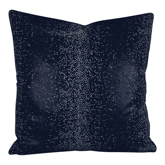 Kravet Couture Sombra in Indigo Pillow Cover For Sale