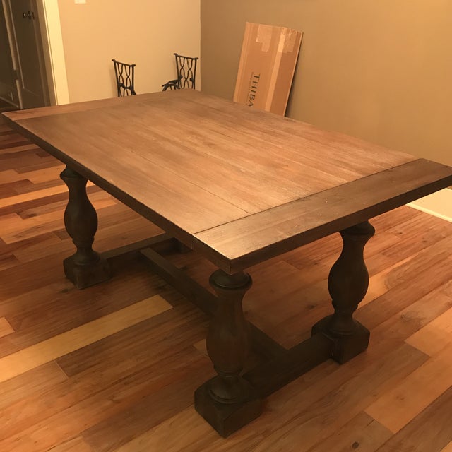 Restoration Hardware 60” 17th C. Priory Rectangular Dining Table Chairish