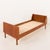 Brown Mid-Century Modern Danish Teak Single Bed, 1960s For Sale - Image 8 of 16