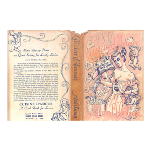 "Cuisine D'Amour: A Cook Book for Lovers" 1952 Heartman, Charles
