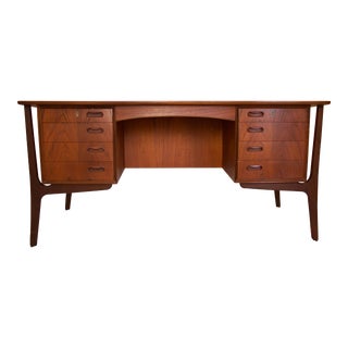 Svend Aage Madsen Mid-Century Modern Desk Designed for H. P. Hansen, Denmark, 1960's For Sale